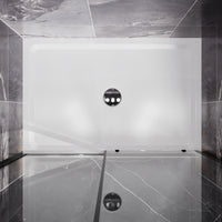 Goodyo® 32"X48" Shower Base Shower Pan White with Drain