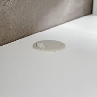 Goodyo® 30" Bathroom Vanity and Sink Combo, Modern White Cabinet Vanity with Mirror