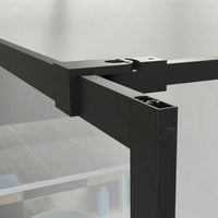 Goodyo® 34x72" Black Silk-Print Shower Door Walk-in