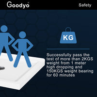 Goodyo® 36“ Neo-Angle Shower Base in White