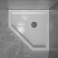 Goodyo® 36“ Neo-Angle Shower Base in White