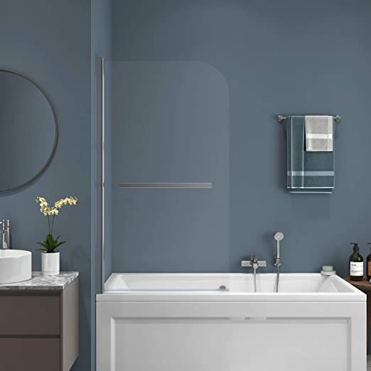 Goodyo® 55"x31" Hinged Bath Screen Shower Door