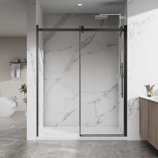 Big Wheel Shower Door