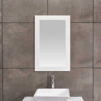 Goodyo® 30" Bathroom Vanity and Sink Combo, Modern White Cabinet Vanity with Mirror