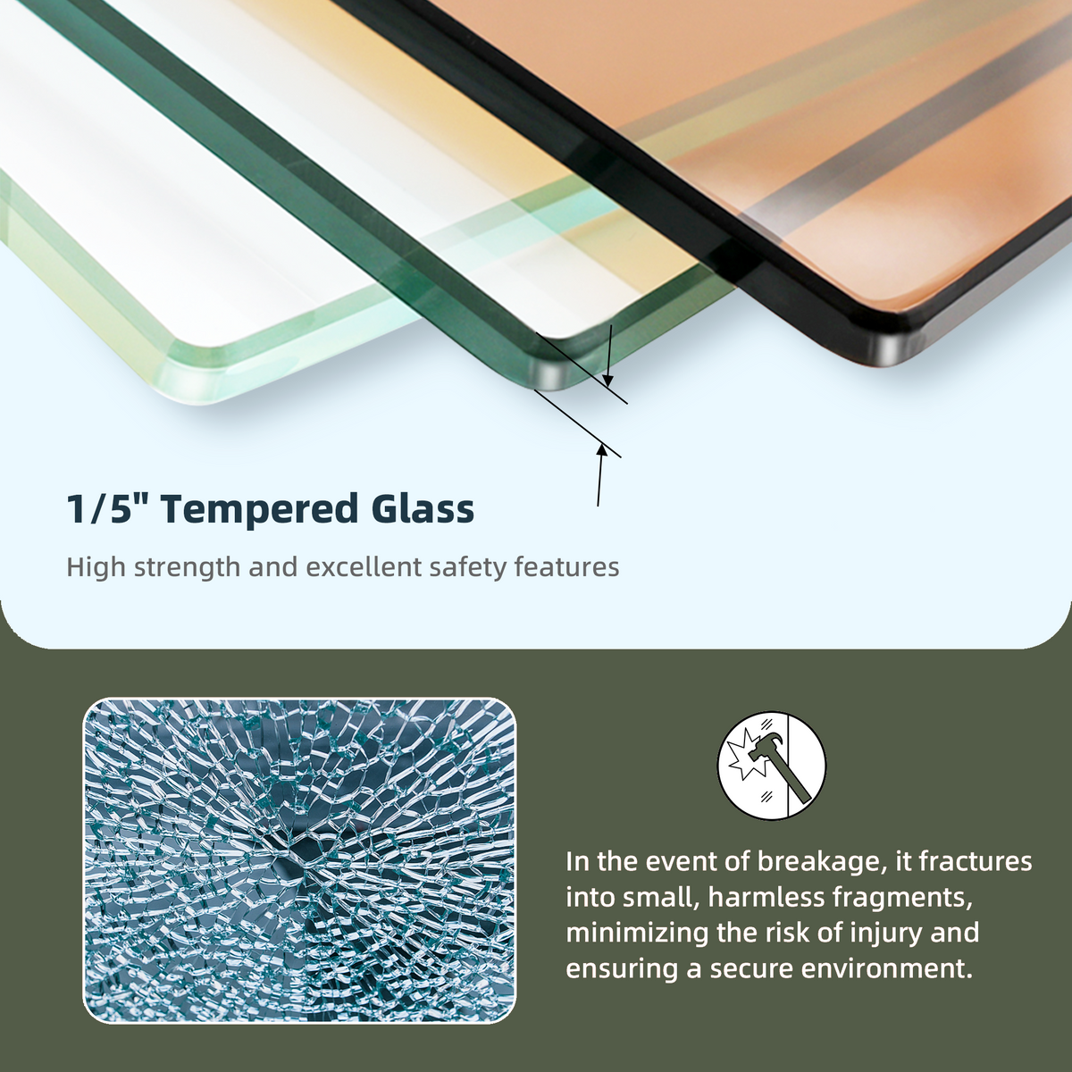 Goodyo Matte Black Framed Sliding Shower Door, 72" Height, 5mm Tempered Glass with Adjustable Width (48" or 60" Wide)