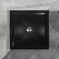 Goodyo® 36"X36" Shower Base with Double Threshold Black
