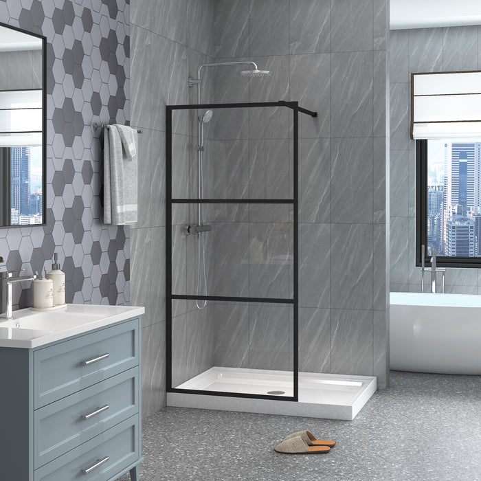 Goodyo® 34x72" 3-Panel KD Shower Door Walk-in